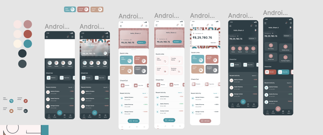 UI Explorations